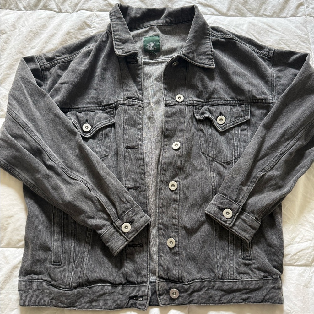 Wild Fable Charcoal Denim Jacket